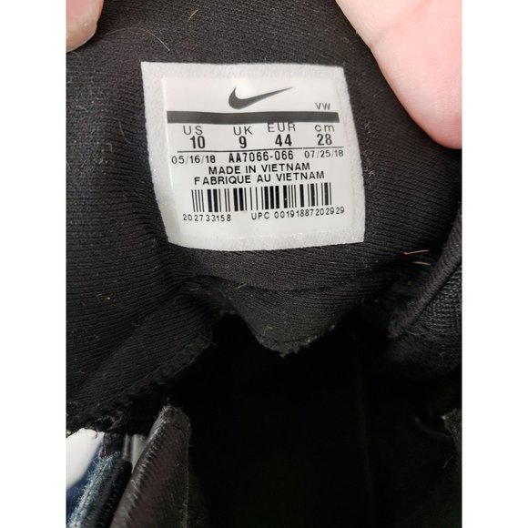 Nike Air Max infuriate 2 Mid Black red Size 10 AA7066-066 Basketball Shoes‎ - Picture 4 of 11